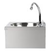 Picture of Basix Stainless Steel Knee Operated Hand Wash Basin - CC260
