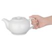 Picture of Olympia Whiteware Teapots 876ml (Pack of 4) - CB474