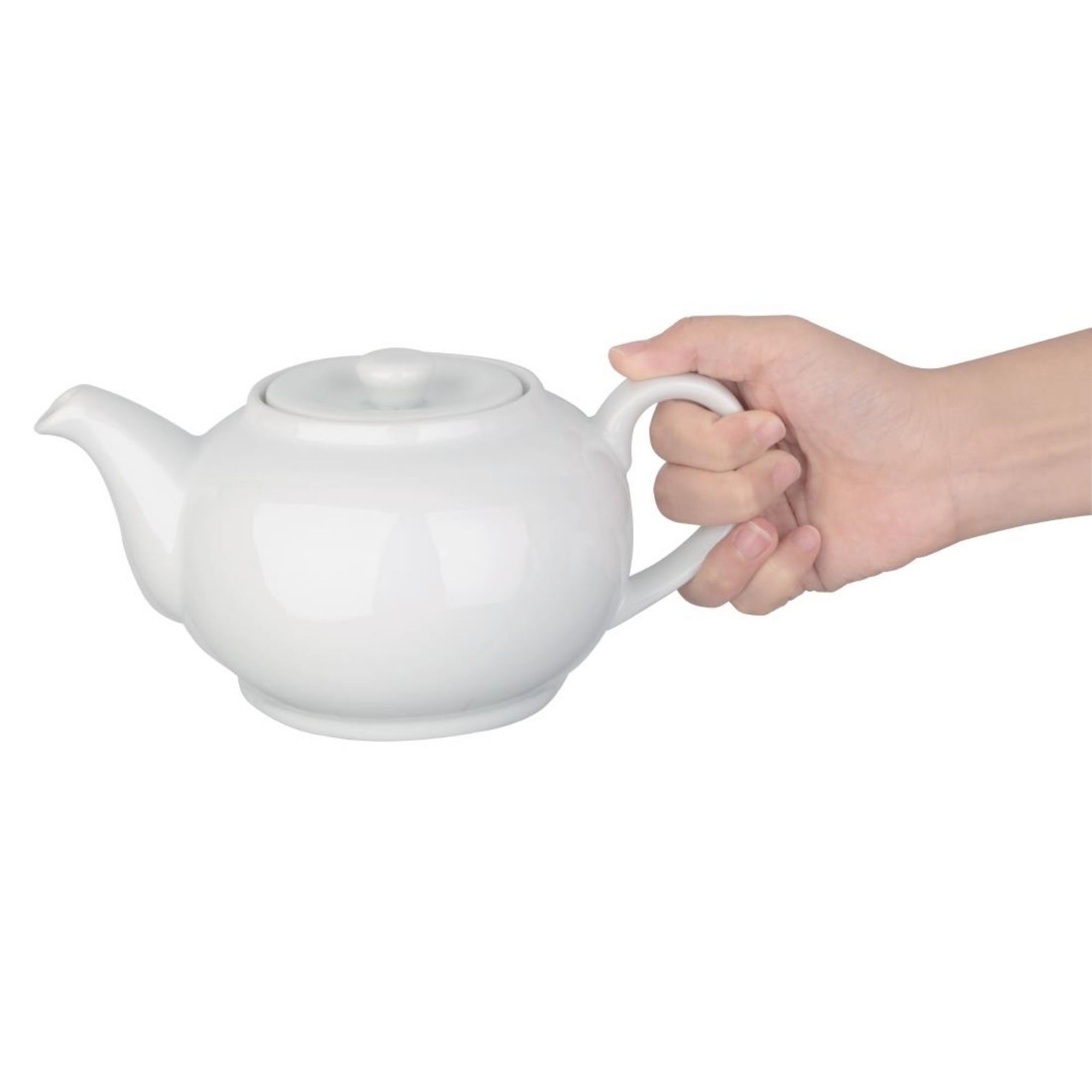 Picture of Olympia Whiteware Teapots 876ml (Pack of 4)
