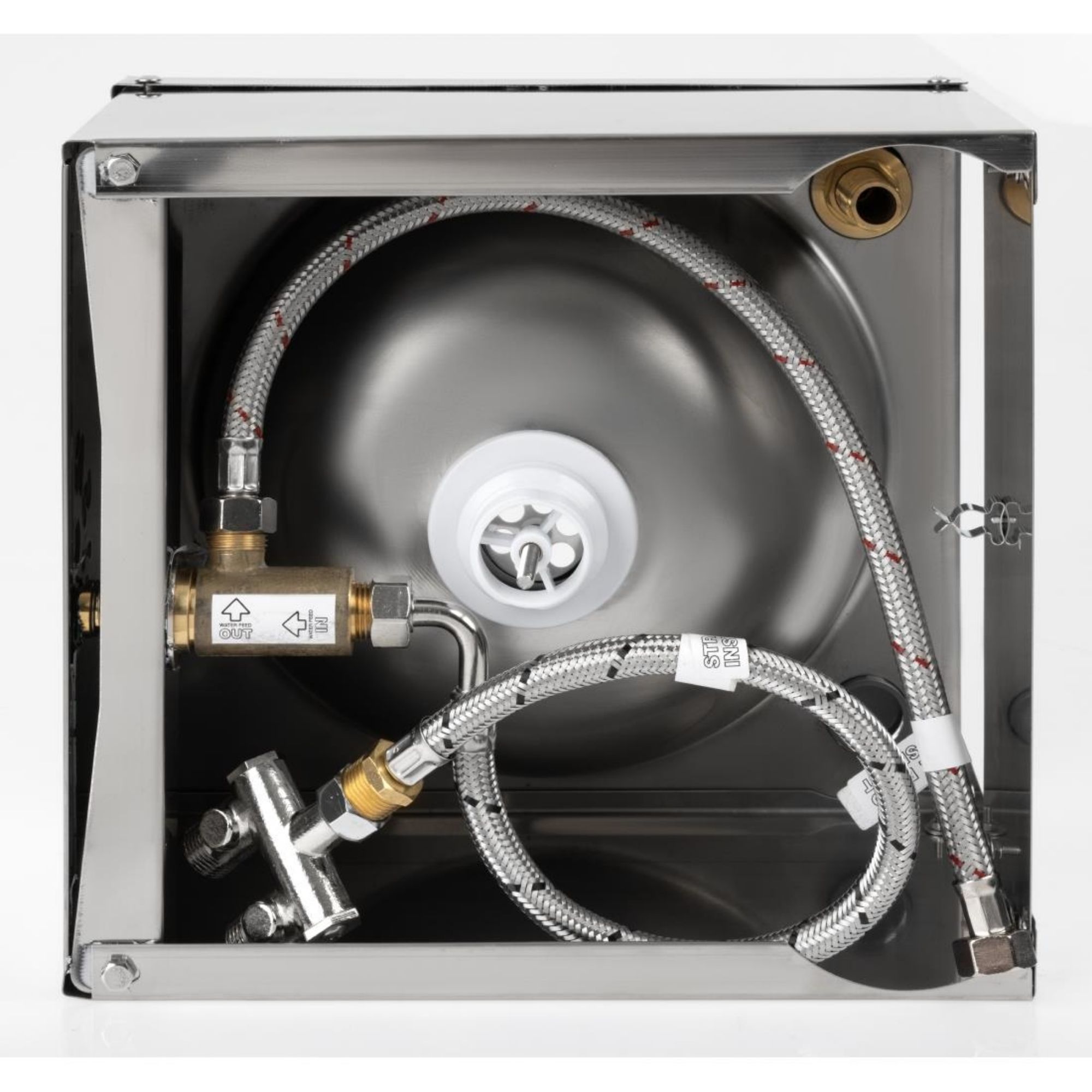 Picture of Basix Stainless Steel Knee Operated Hand Wash Basin