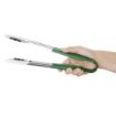 Picture of Hygiplas Colour Coded Green Serving Tongs 300mm - CB155
