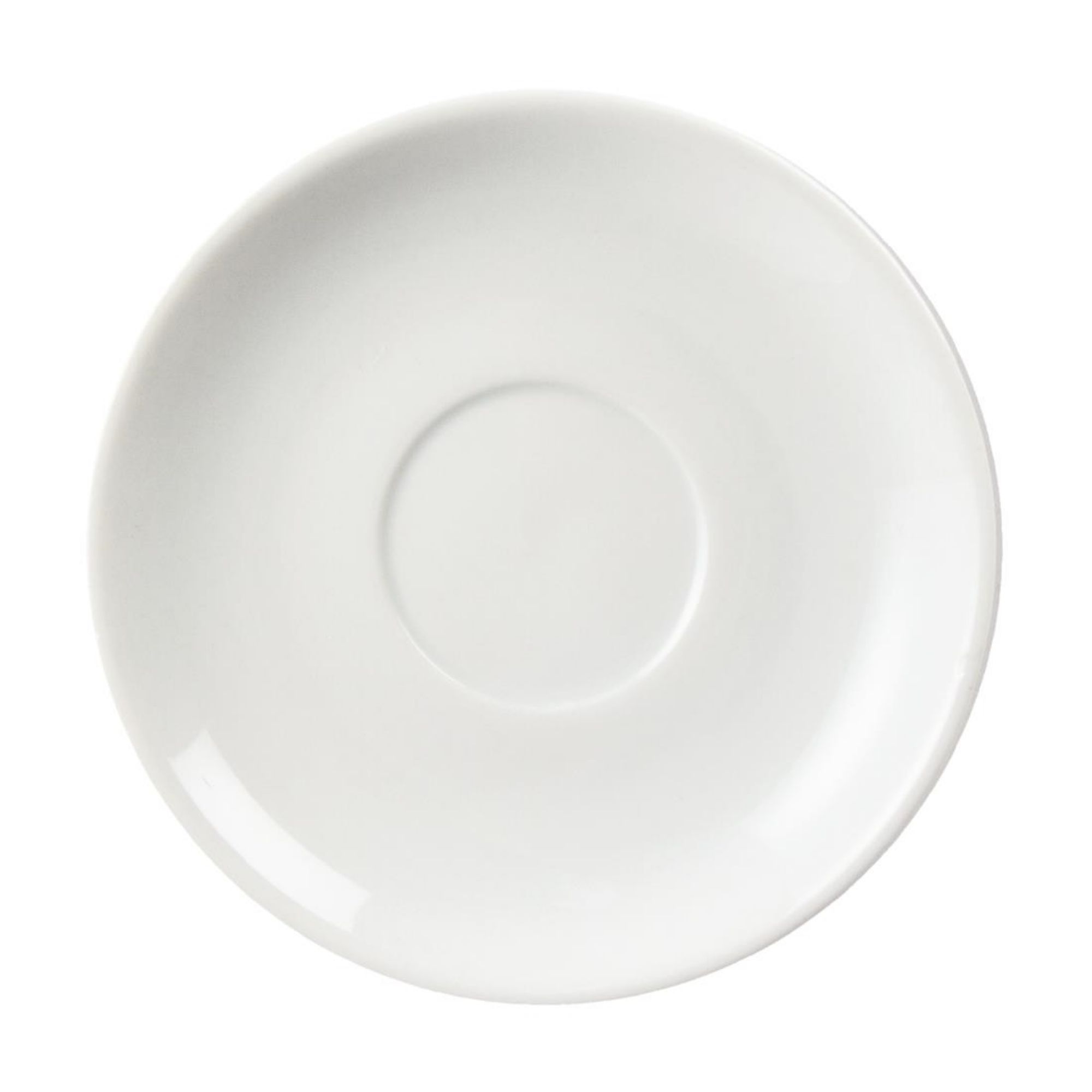 Picture of Olympia Whiteware Stacking Saucers 150mm (Pack of 12)