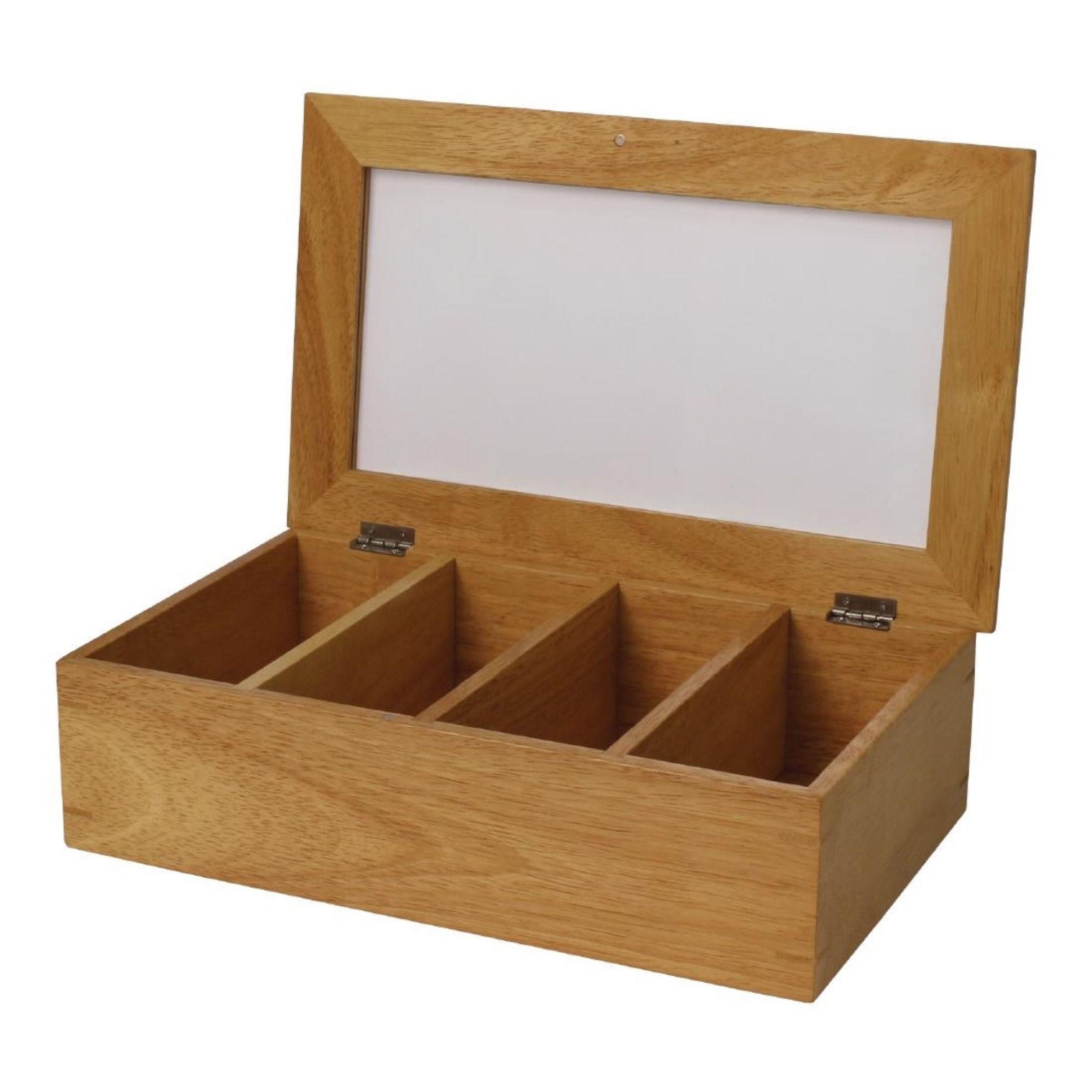 Picture of Olympia Hevea Wood Tea Box