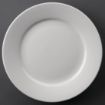 Picture of Olympia Athena Wide Rimmed Plates 228mm White (Pack of 12) - CC208