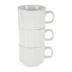 Picture of Olympia Whiteware Stacking Tea Cups 7oz 200ml (Pack of 12) - CB467