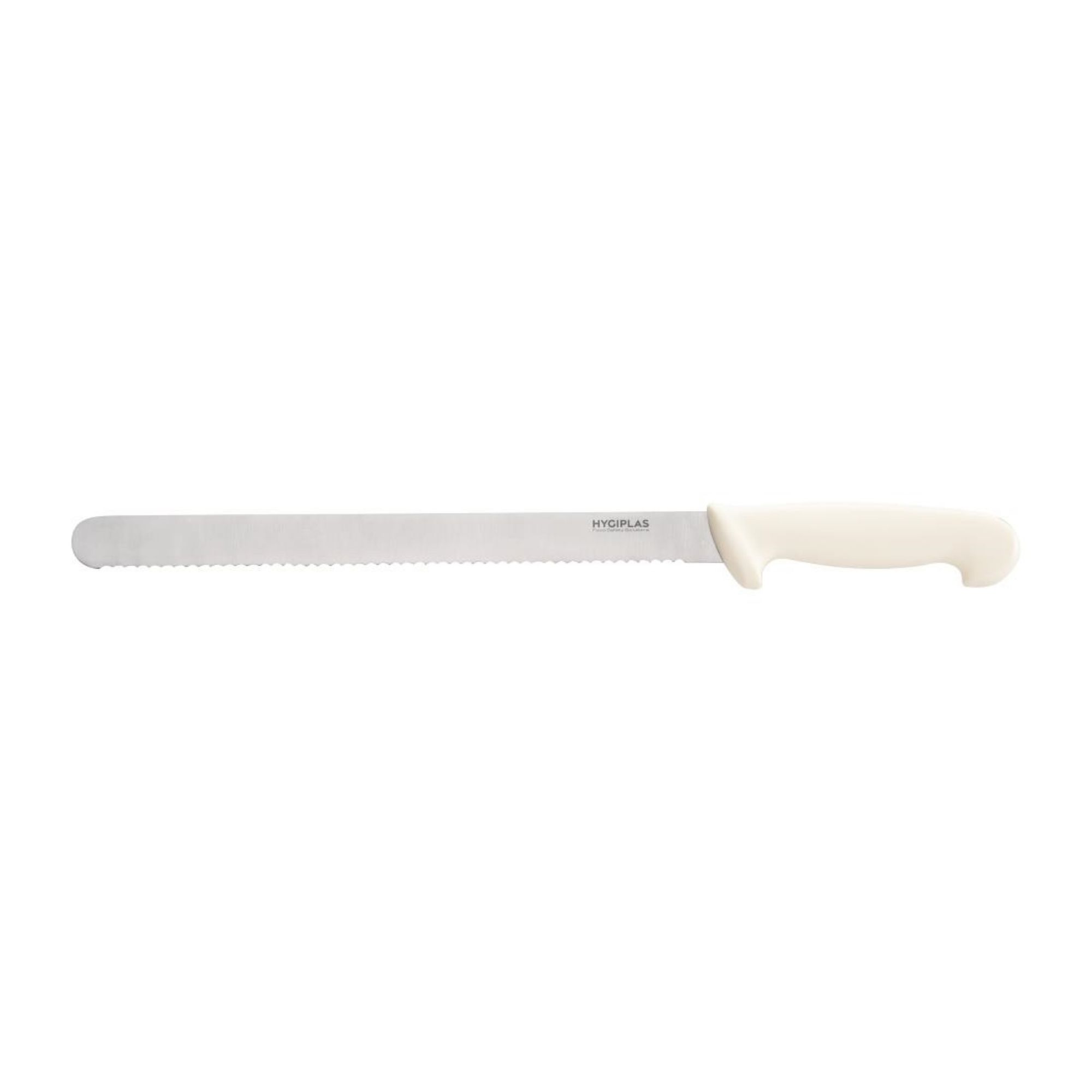 Picture of Hygiplas Serrated Slicer White 30.5cm