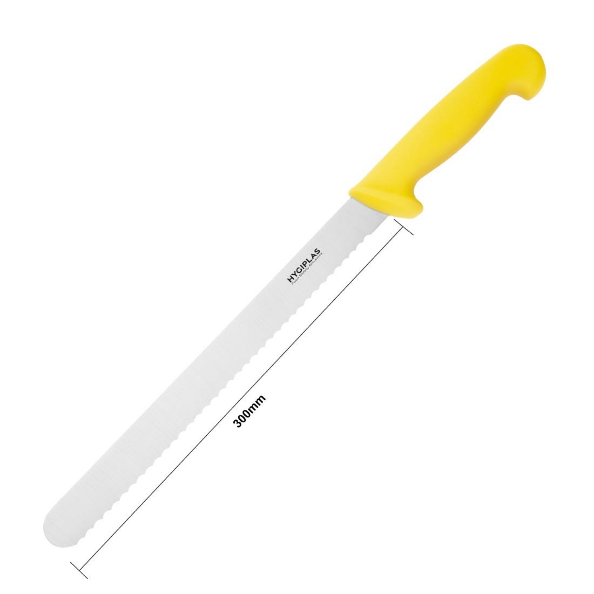 Picture of Hygiplas Serrated Slicer Yellow 30.5cm
