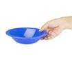 Picture of Olympia Kristallon Polycarbonate Bowls Blue 172mm (Pack of 12) - CB773