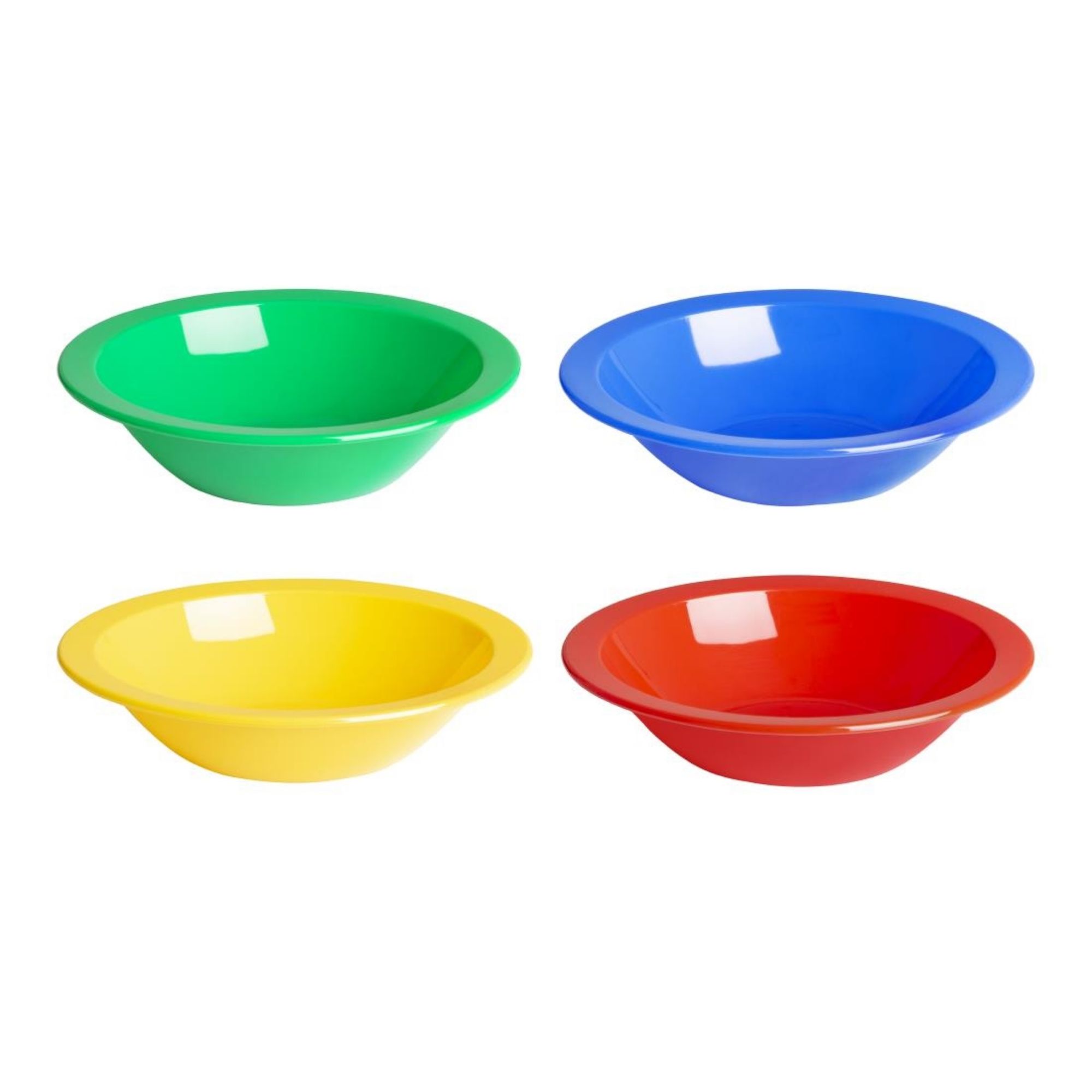 Picture of Olympia Kristallon Polycarbonate Bowls Blue 172mm (Pack of 12)