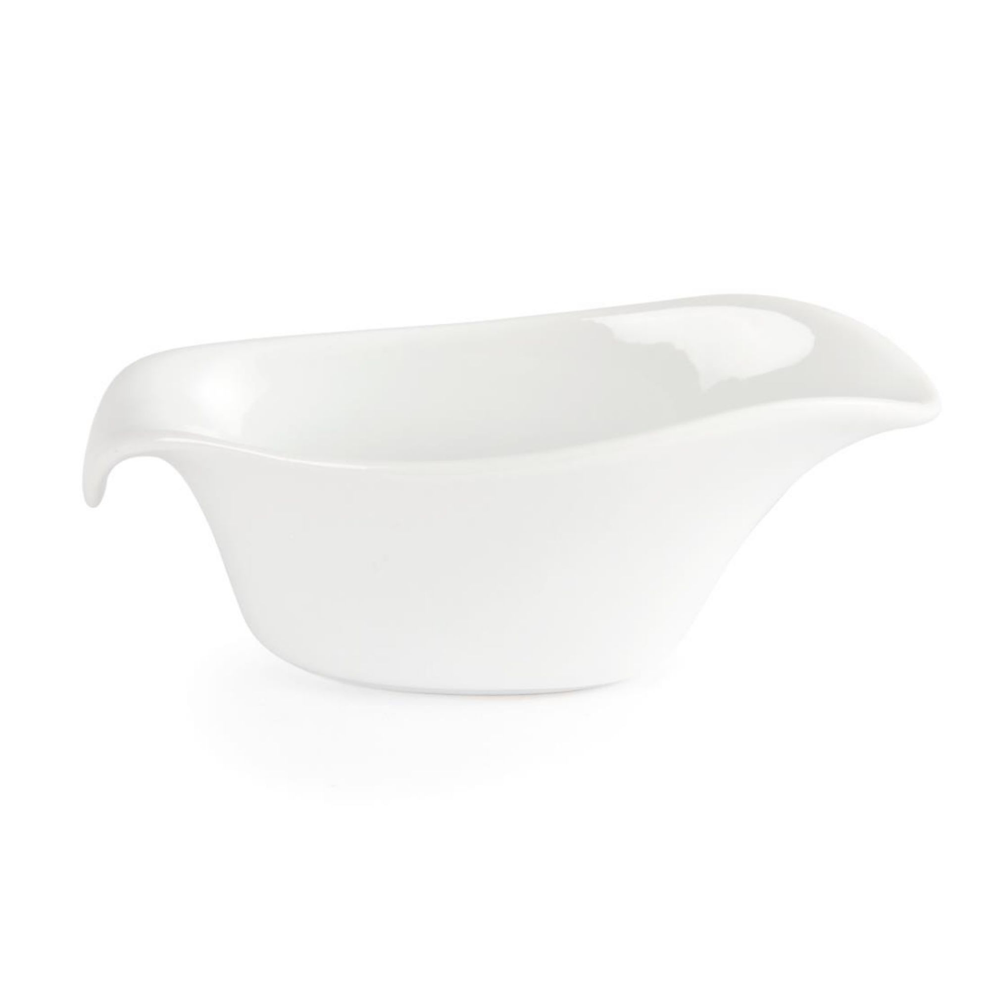 Picture of Olympia Whiteware Gravy Boats 85ml 3oz (Pack of 6)