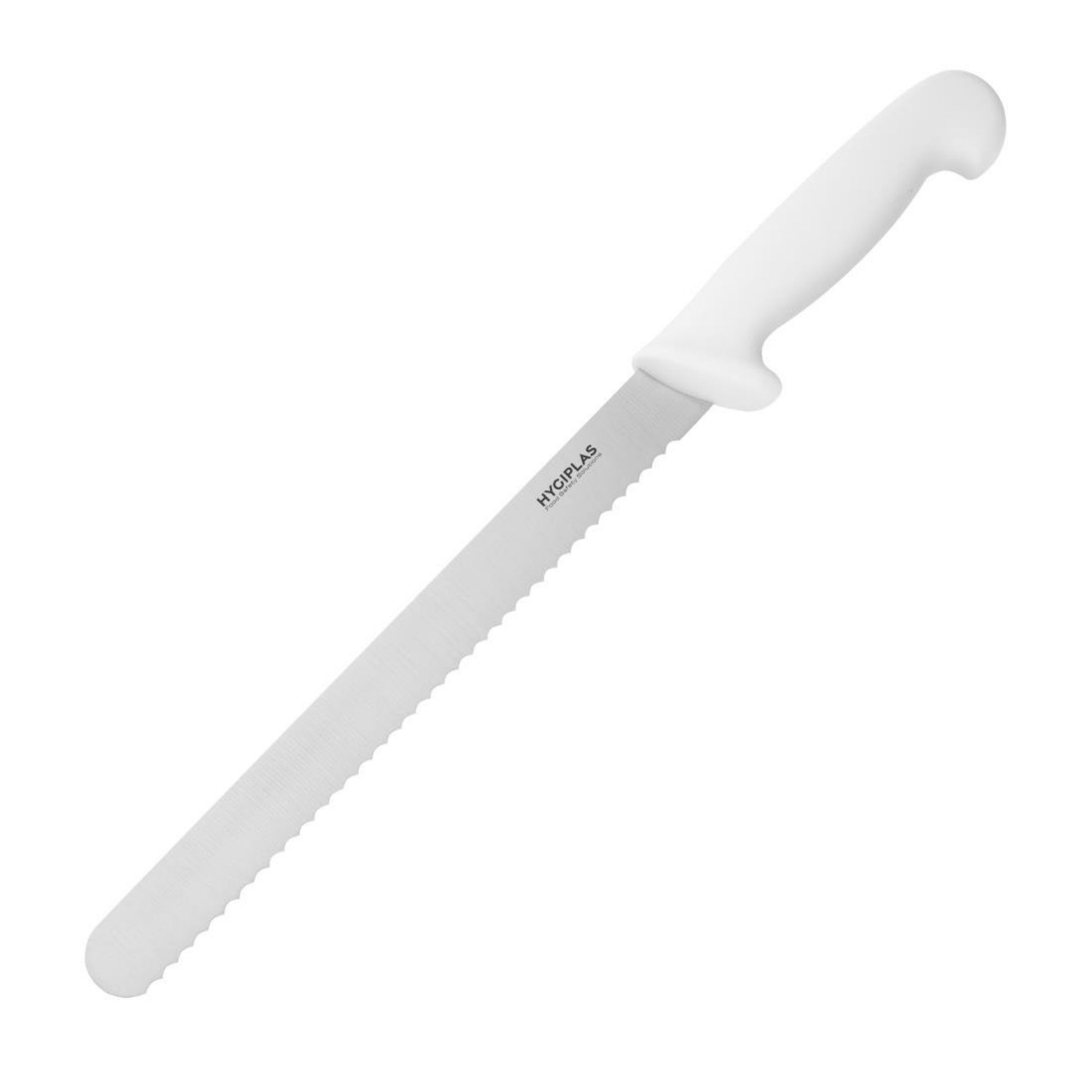 Picture of Hygiplas Serrated Slicer White 24.8cm - C883