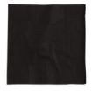 Picture of Swantex Cocktail Napkin Black 25x25cm 2ply 1/4 Fold (Pack of 2000) - CB666