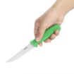 Picture of Hygiplas Serrated Vegetable Knife Green 10.5cm - C862