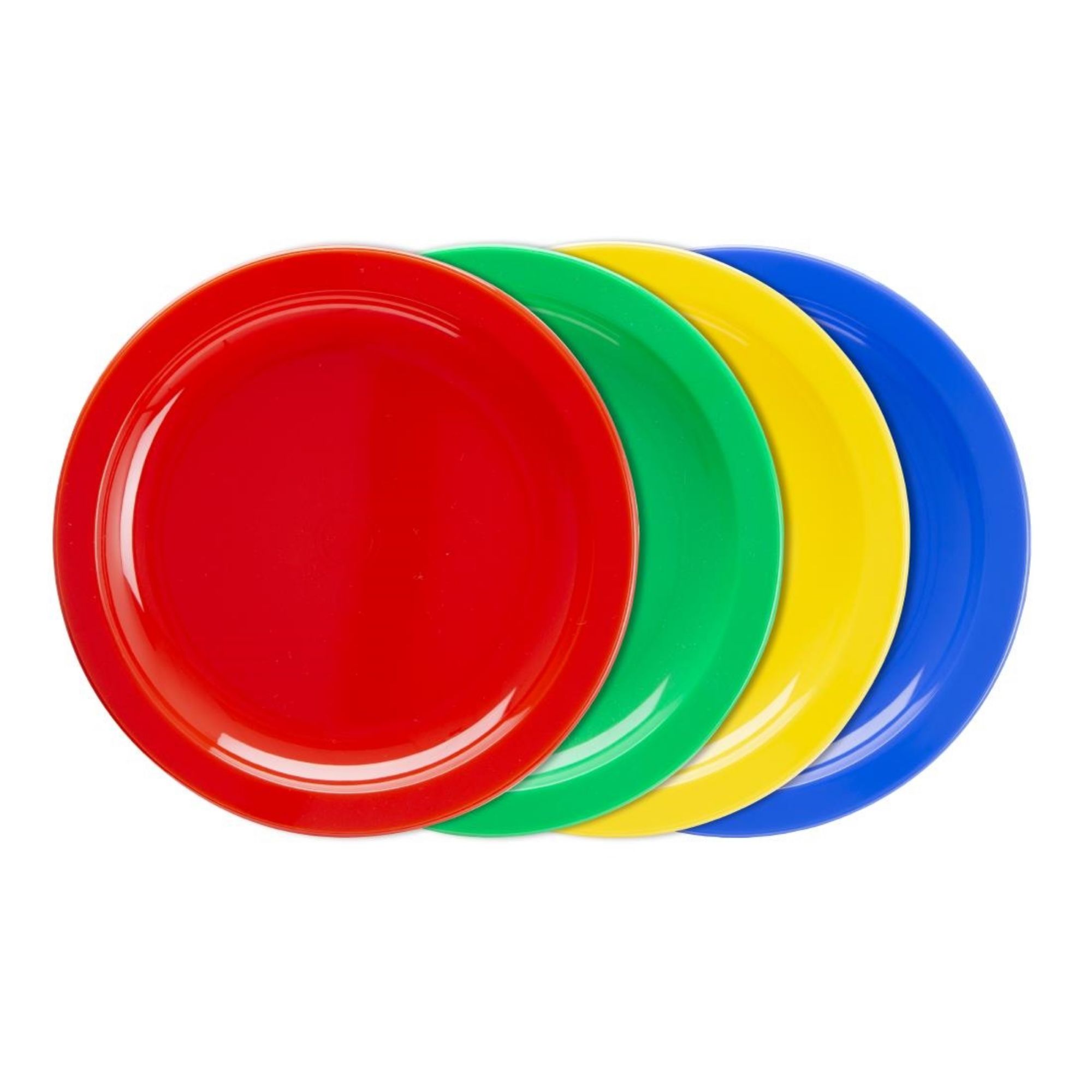 Picture of Olympia Kristallon Polycarbonate Plates Red 172mm (Pack of 12)