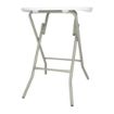 Picture of Bolero Round Folding Table Granite White 600mm (Single) - CA998