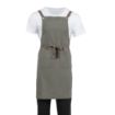 Picture of Southside Cotton Canvas Bib Apron Khaki - BB684