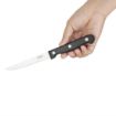 Picture of Olympia Serrated Steak Knives Black Handle (12 Pack) - C134
