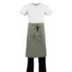 Picture of Whites Regular Bistro Apron Olive - B434