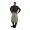Picture of Whites Regular Bistro Apron Olive - B434