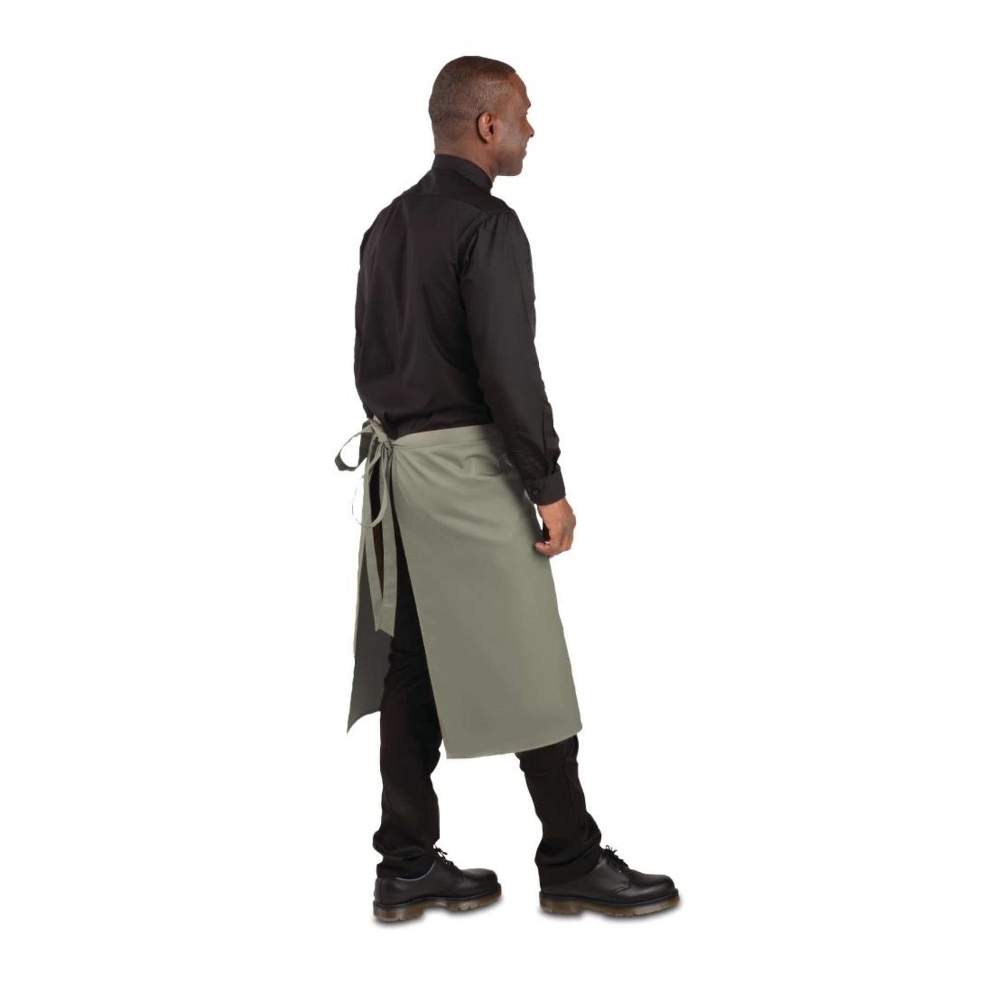 Picture of Whites Regular Bistro Apron Olive