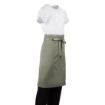 Picture of Whites Regular Bistro Apron Olive - B434