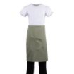 Picture of Whites Regular Bistro Apron Olive - B434