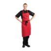 Picture of Whites Bib Apron Red - BB466