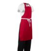 Picture of Whites Bib Apron Red - BB466