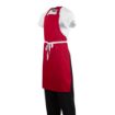 Picture of Whites Bib Apron Red - BB466