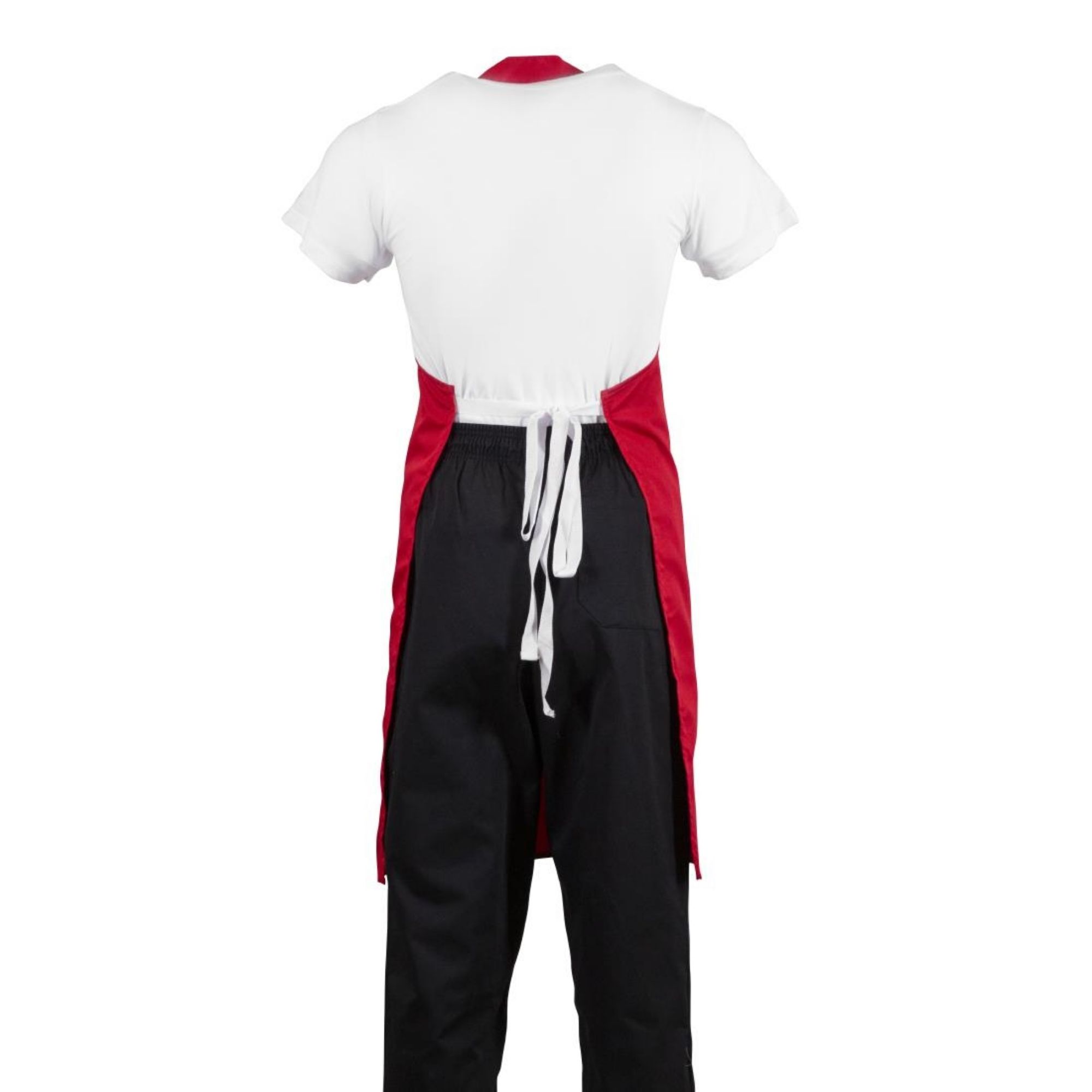 Picture of Whites Bib Apron Red