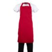 Picture of Whites Bib Apron Red - BB466