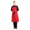 Picture of Whites Bib Apron Red - BB466