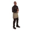 Picture of Whites Short Bistro Apron Tan - B432