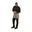Picture of Whites Short Bistro Apron Tan - B432