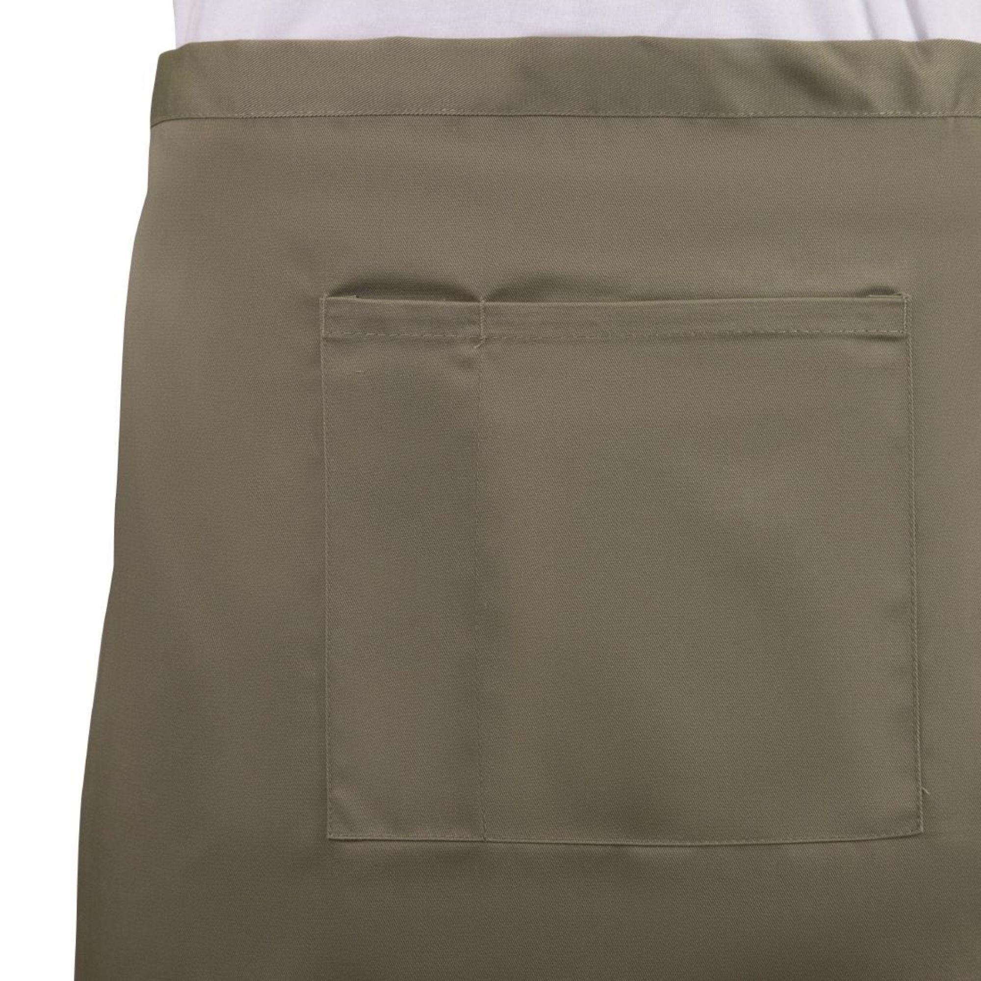 Picture of Whites Short Bistro Apron Tan