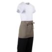 Picture of Whites Short Bistro Apron Tan - B432