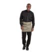 Picture of Whites Short Bistro Apron Olive - B431