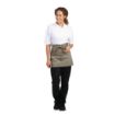 Picture of Whites Short Bistro Apron Olive - B431