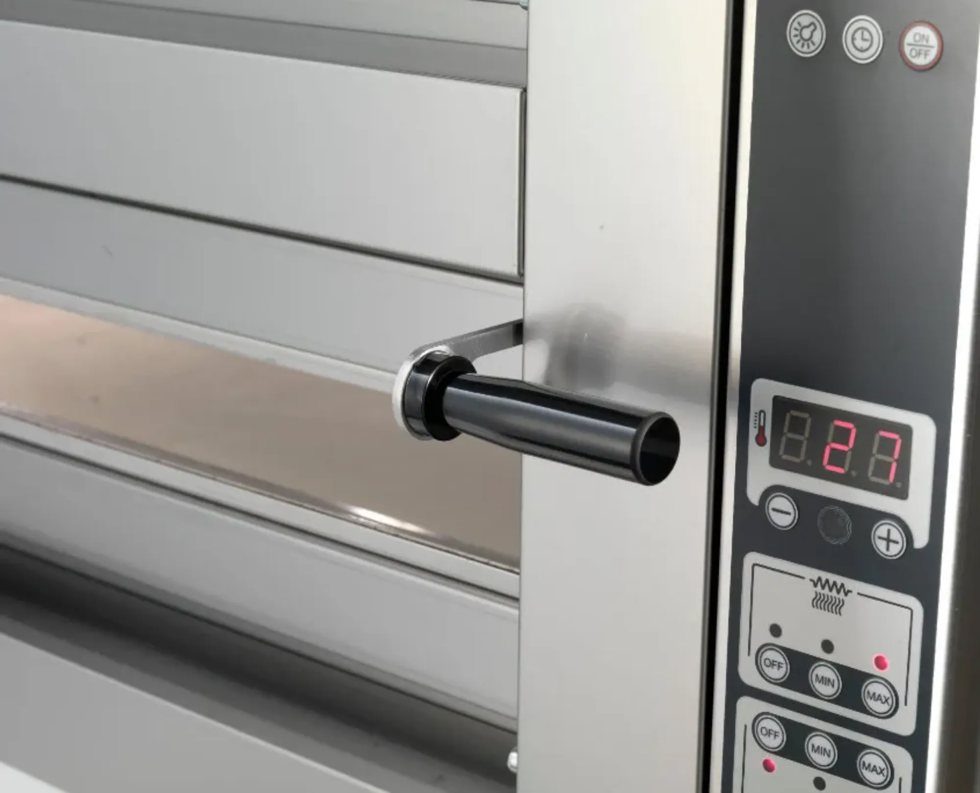 Picture of Cuppone LLKDN6352 Donatello Twin Deck Electric Pizza Oven