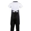 Picture of Whites Polycotton Bib Apron Charcoal - B426
