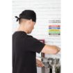 Picture of Chefs Bandana Black - B390