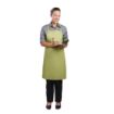 Picture of Chef Works Bib Apron Lime - B190