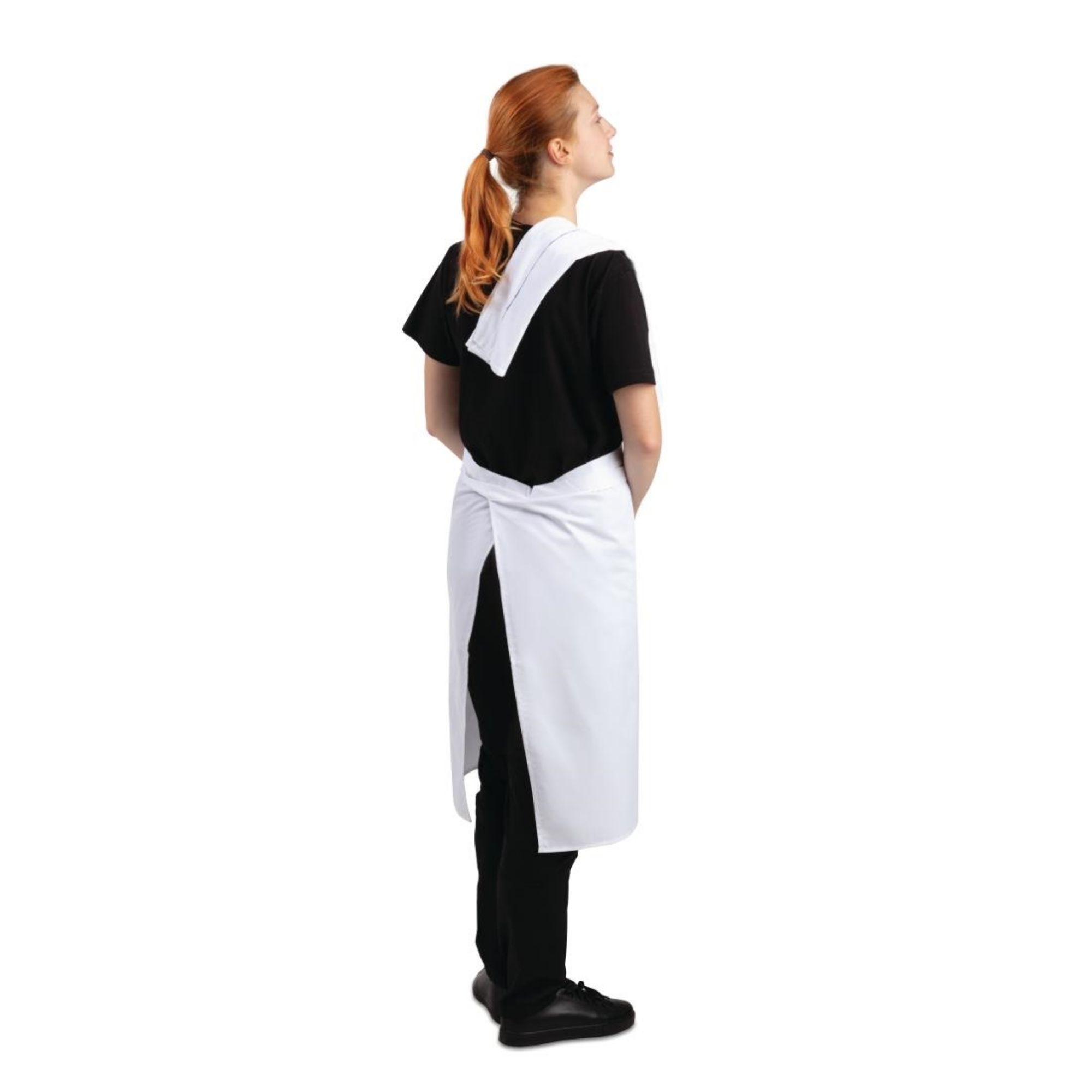 Picture of Regular Bistro Apron White