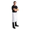 Picture of Regular Bistro Apron White - B132