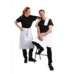 Picture of Regular Bistro Apron White - B132