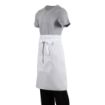 Picture of Regular Bistro Apron White - B132