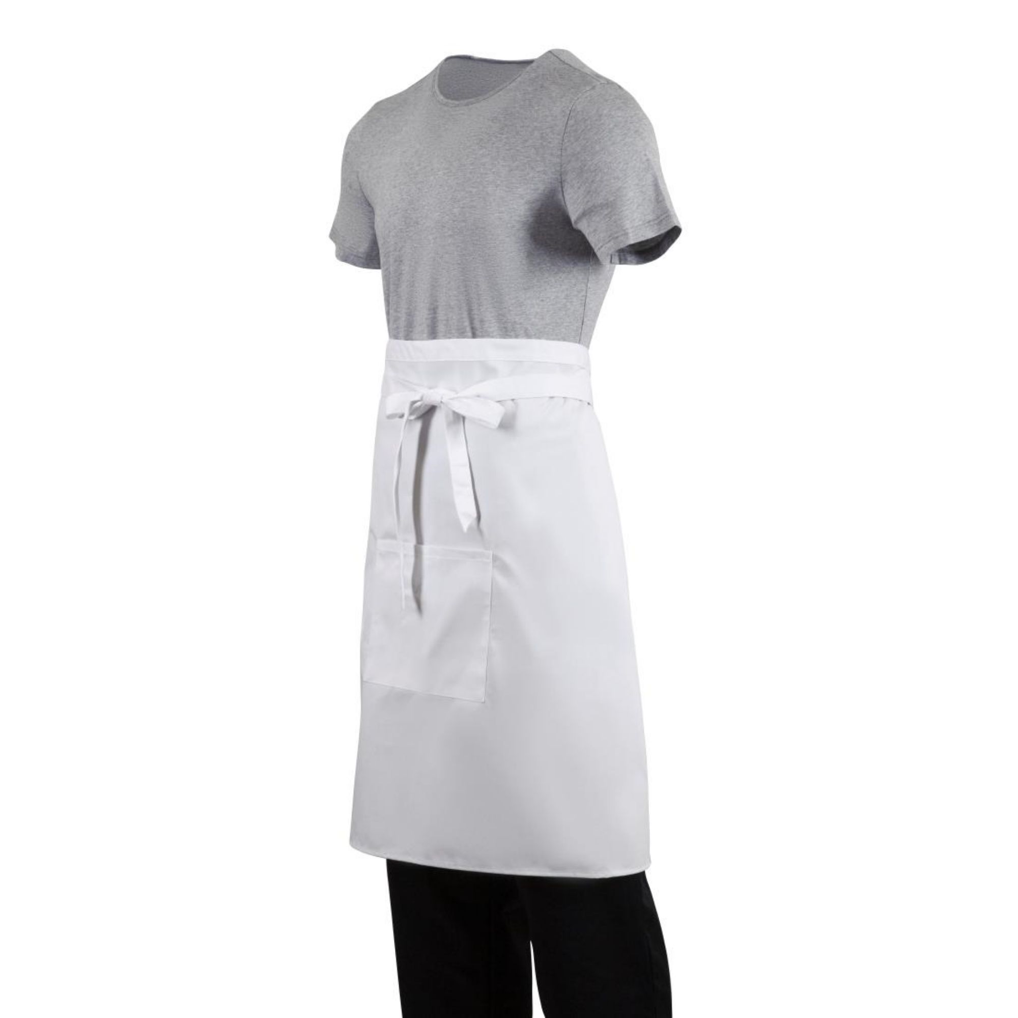 Picture of Regular Bistro Apron White