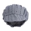 Picture of Whites Peaked Unisex Hat Blue and White Check - B257