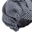 Picture of Whites Peaked Unisex Hat Blue and White Check - B257
