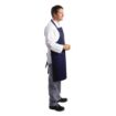 Picture of Whites Bib Apron Navy Blue - A543